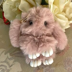 Plush Bunny Bag Charm